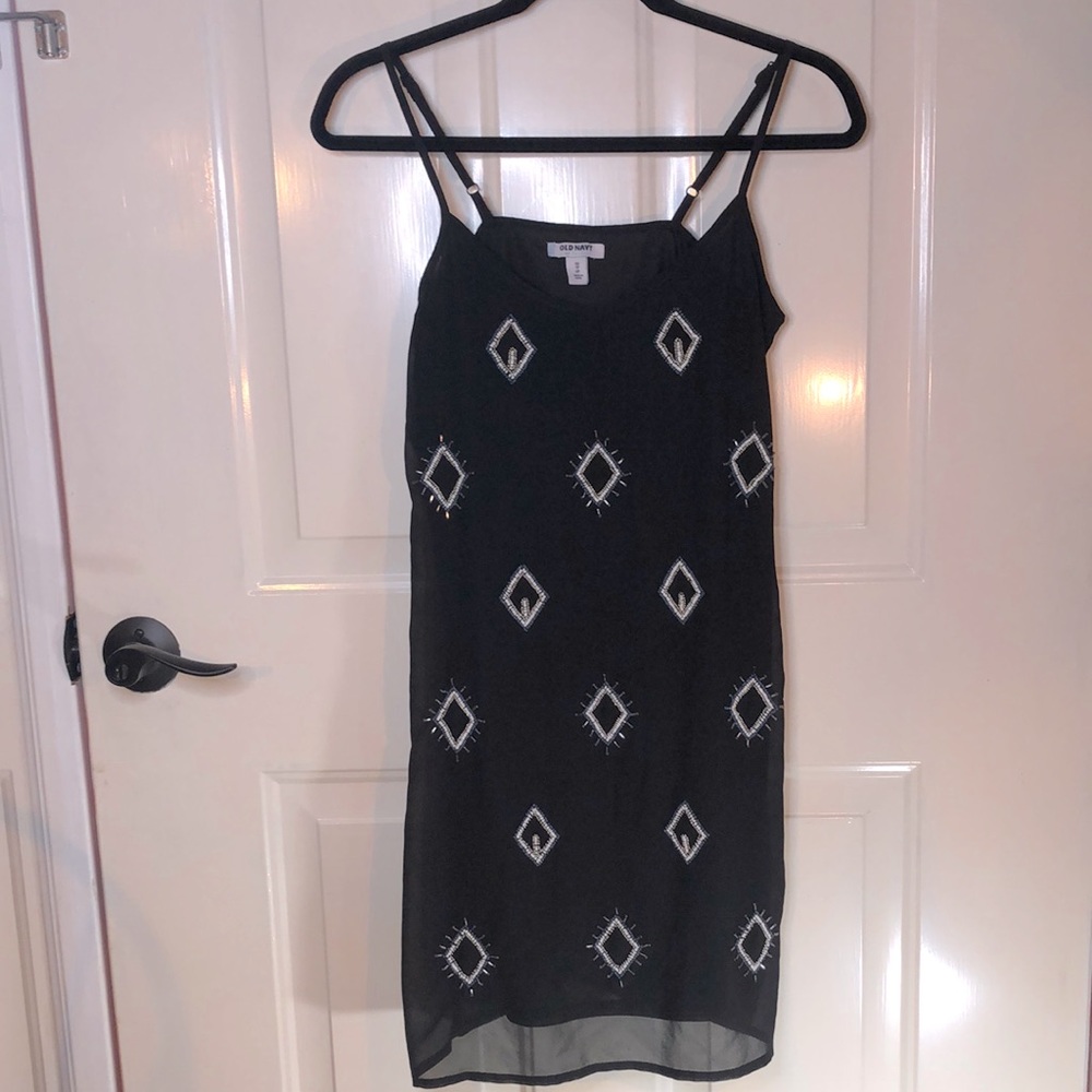 [ SOLD ] Old Navy beaded slip-dress Size XS - Picture 4 of 7